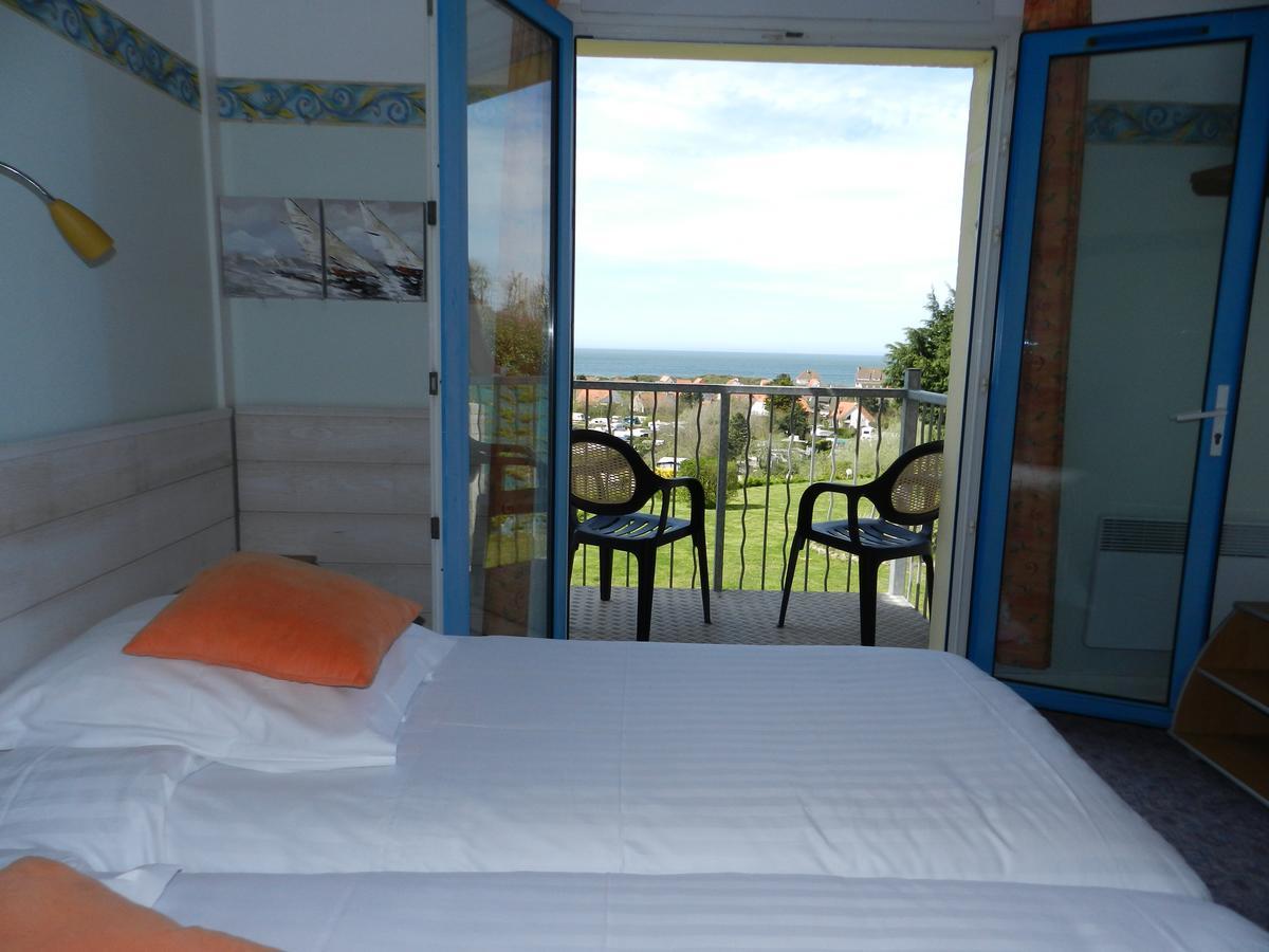 Hotel Le Vivier Wissant - Vue Mer - Cote D'Opale - Baie De Wissant - 2Caps Eksteriør billede